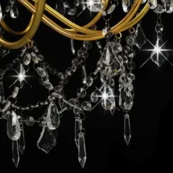 vidaXL - Kroonluchter - Goud - Metaal Outlet