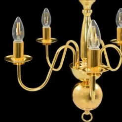 vidaXL - Kroonluchter - Goud - Metaal Outlet