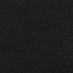 vidaXL - Kruk - Zwart - Stof Outlet