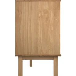 vidaXL - Ladekast - Bruin - Grenenhout