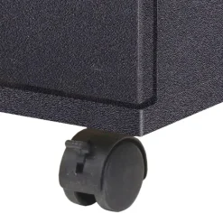 vidaXL - Ladekast - Zwart - Bewerkt hout Outlet