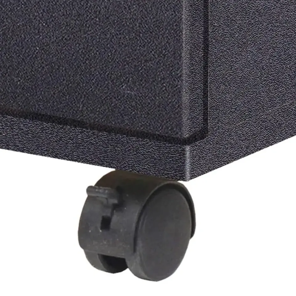 vidaXL - Ladekast - Zwart - Bewerkt hout Outlet