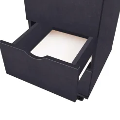 vidaXL - Ladekast - Zwart - Bewerkt hout Outlet