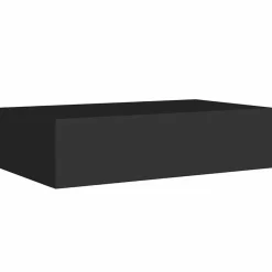 vidaXL - Ladeschap - Zwart - MDF Best