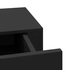 vidaXL - Ladeschap - Zwart - MDF Best