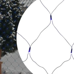 vidaXL - Lamp - Blauw - PVC New