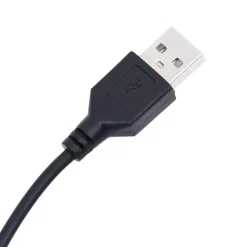 vidaXL - LED TV-meubel met 2 deuren - Zwart eiken - Hout en glas - 120x30x50 cm