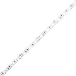 vidaXL - LED TV-meubel met 2 deuren - Zwart eiken - Hout en glas - 120x30x36 cm New