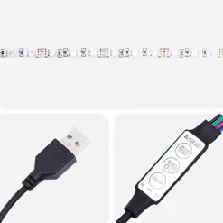 vidaXL - LED TV-meubel met 2 lades en 4 deuren - Wit - Hout - 160.5x41x50 cm Sale