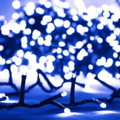 vidaXL - Led-slinger - Blue and dark green - 13 m New