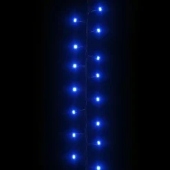 vidaXL - Led-slinger - Blue and dark green - 13 m New