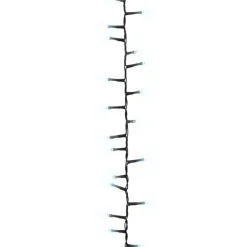 vidaXL - Led-slinger - Cold white and dark green - 13 m Clearance