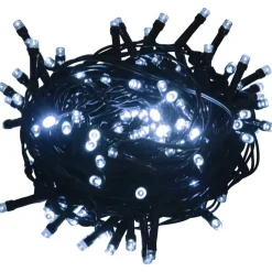 vidaXL - Led-slinger - Koudwit - 15 m New