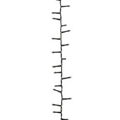 vidaXL - Led-slinger - Pastel multicolour and dark green - 13 m New