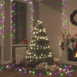 vidaXL - Led-slinger - Pastel multicolour - 15 m Online