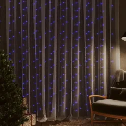 vidaXL - Lichtslinger - Blauw New