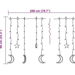 vidaXL - Lichtslinger - kleurrijk Hot