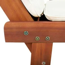 vidaXL - Ligbed - Bruin - Hout Outlet