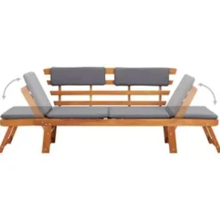 vidaXL - Ligbed - Bruin - Hout Hot