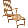 vidaXL - Lounger - Bruin - Hout