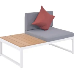 vidaXL - Loungeset - Multikleur - Aluminium Clearance