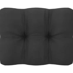 vidaXL - Loungeset - Zwart - Grenenhout Discount