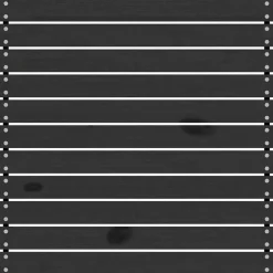 vidaXL - Loungeset - Zwart - Grenenhout - 3 stuks - Met kussens Online