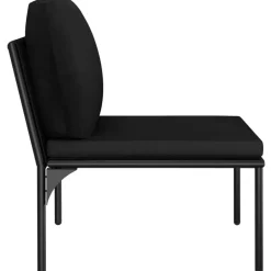 vidaXL - Loungeset - Zwart - PVC Sale