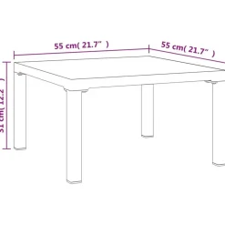 vidaXL - Loungeset - Zwart - Poly rattan Hot