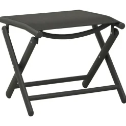 vidaXL - Loungeset - Zwart - Aluminium Best