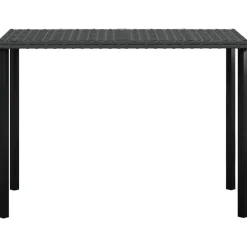 vidaXL - Loungeset (dinning) - Zwart - Poly rattan - 5 stuks - Met kussens Sale