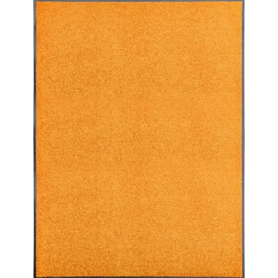 vidaXL - Mat - Oranje - Stof - 90 x 120 cm Outlet