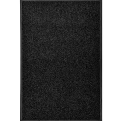 vidaXL - Mat - Zwart - Stof - 60 x 90 cm Outlet