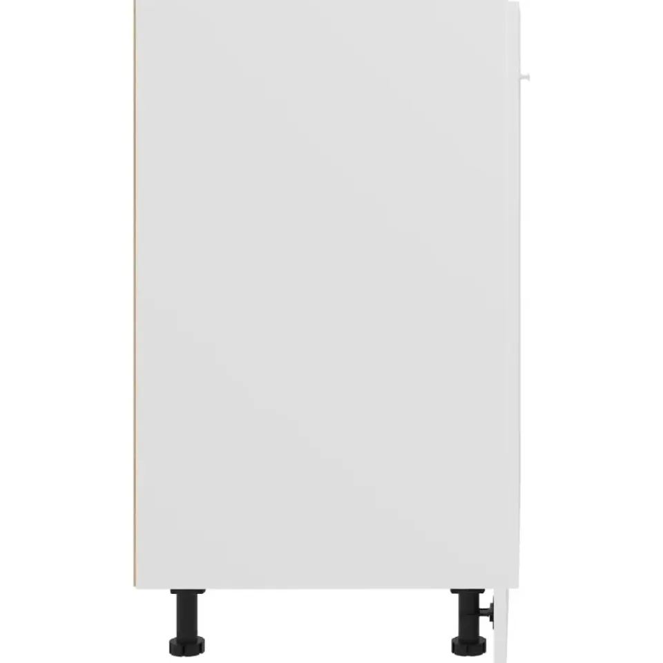 vidaXL - Onderkast - Wit - Bewerkt hout