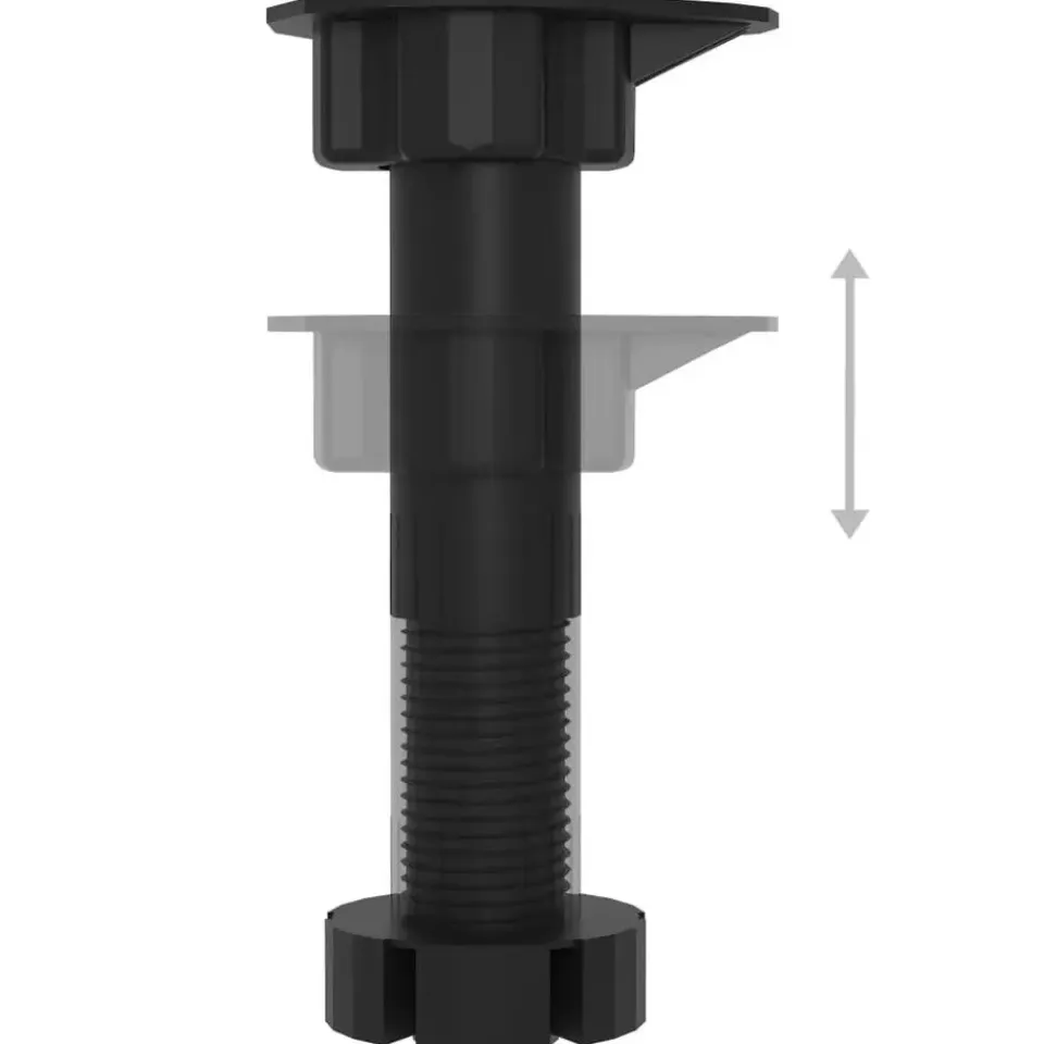 vidaXL - Onderkast - Wit - Bewerkt hout