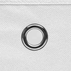 vidaXL - Opbergbox - Wit - Stof - 4 stuks Best