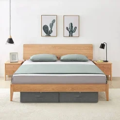 vidaXL - Opbergbox Opbergboxen - Antraciet - Stof - 2 stuks Clearance