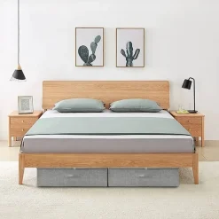 vidaXL - Opbergbox Opbergboxen - Grijs - Stof - 2 stuks New