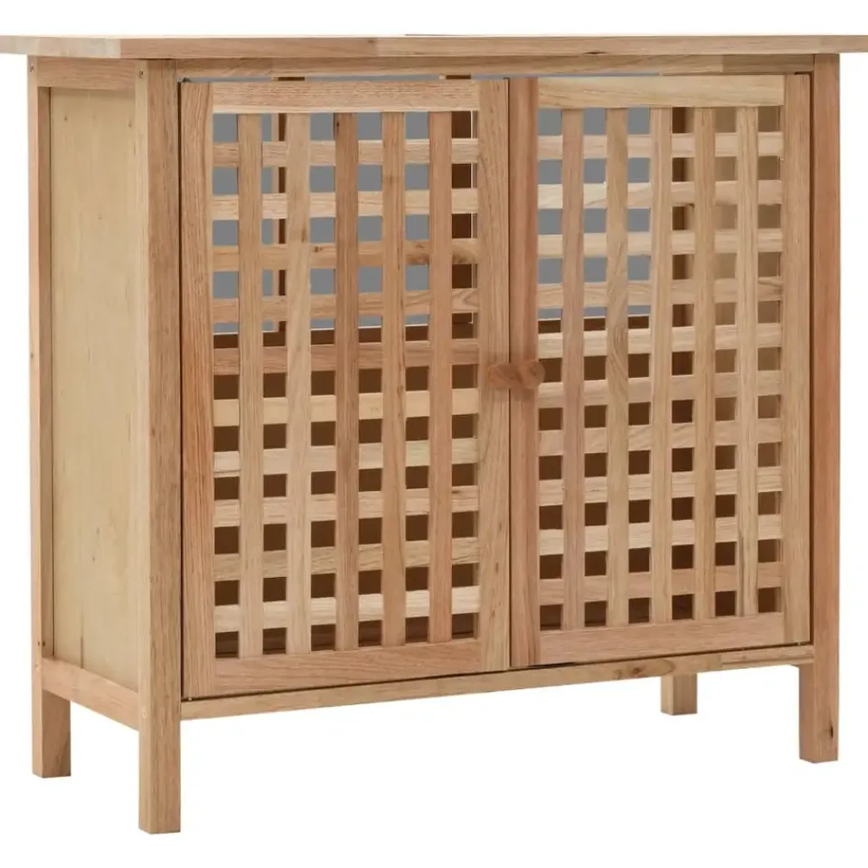 vidaXL - Opbergkast - Beige - Hout Discount