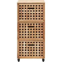 vidaXL - Opbergkastje - Bruin - Hout Sale