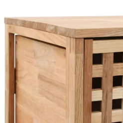 vidaXL - Opbergkastje - Bruin - Hout Sale