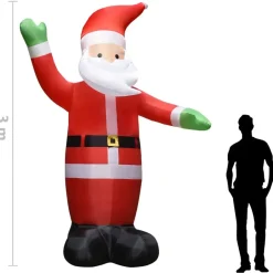 vidaXL - Opblaasbare Kerstman - 300 cm Online