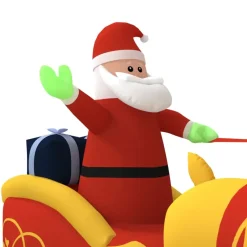 vidaXL - Opblaasbare Kerstman - 130 cm Clearance