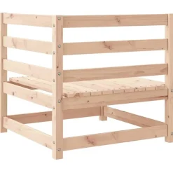 vidaXL - Palletbank - Antraciet - Grenenhout New