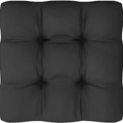 vidaXL - Palletbank - Antraciet - Grenenhout New