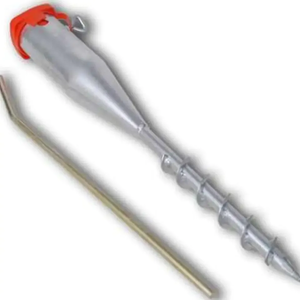 vidaXL - Parasolvoet grondanker - Zilver - Staal Outlet