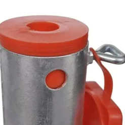 vidaXL - Parasolvoet grondanker - Zilver - Staal Outlet