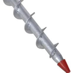 vidaXL - Parasolvoet grondanker - Zilver - Staal Outlet