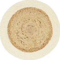 vidaXL - Placemat - Bruin - Katoen - 6 stuks