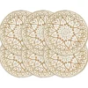 vidaXL - Placemat - Wit - Jute - 6 stuks Outlet